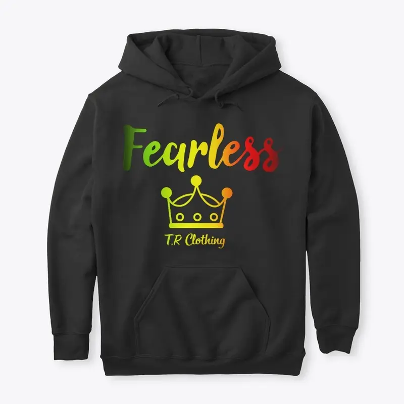 Fearless Hoodie -Rasta colour (Unisex)