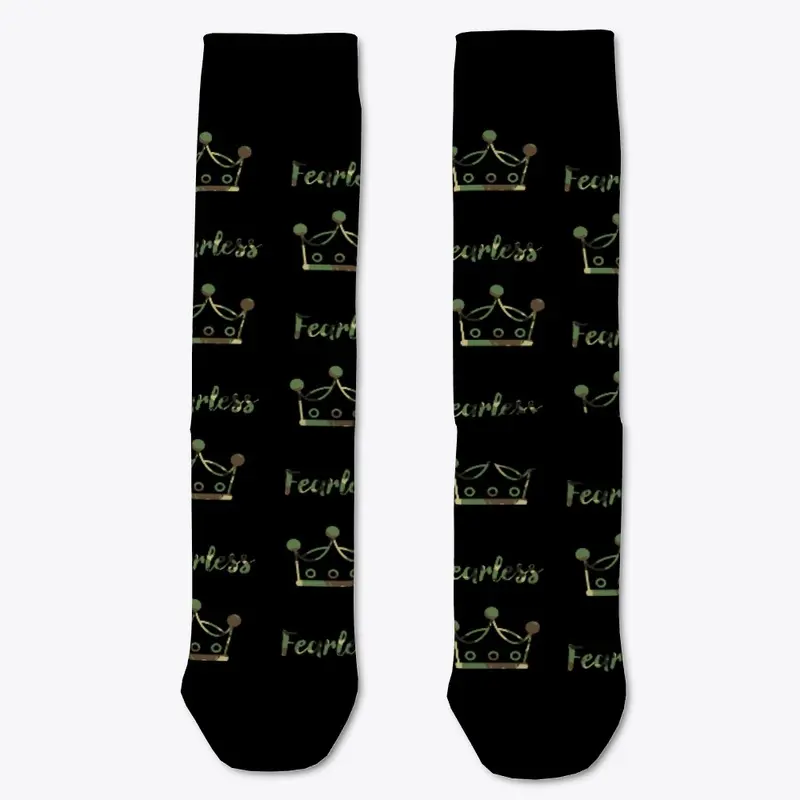 Fearless Socks (Camo/ Unisex)